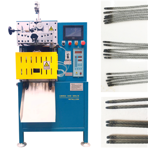 施封鎖1-3mm鋼絲繩錐頭熔斷機(jī)